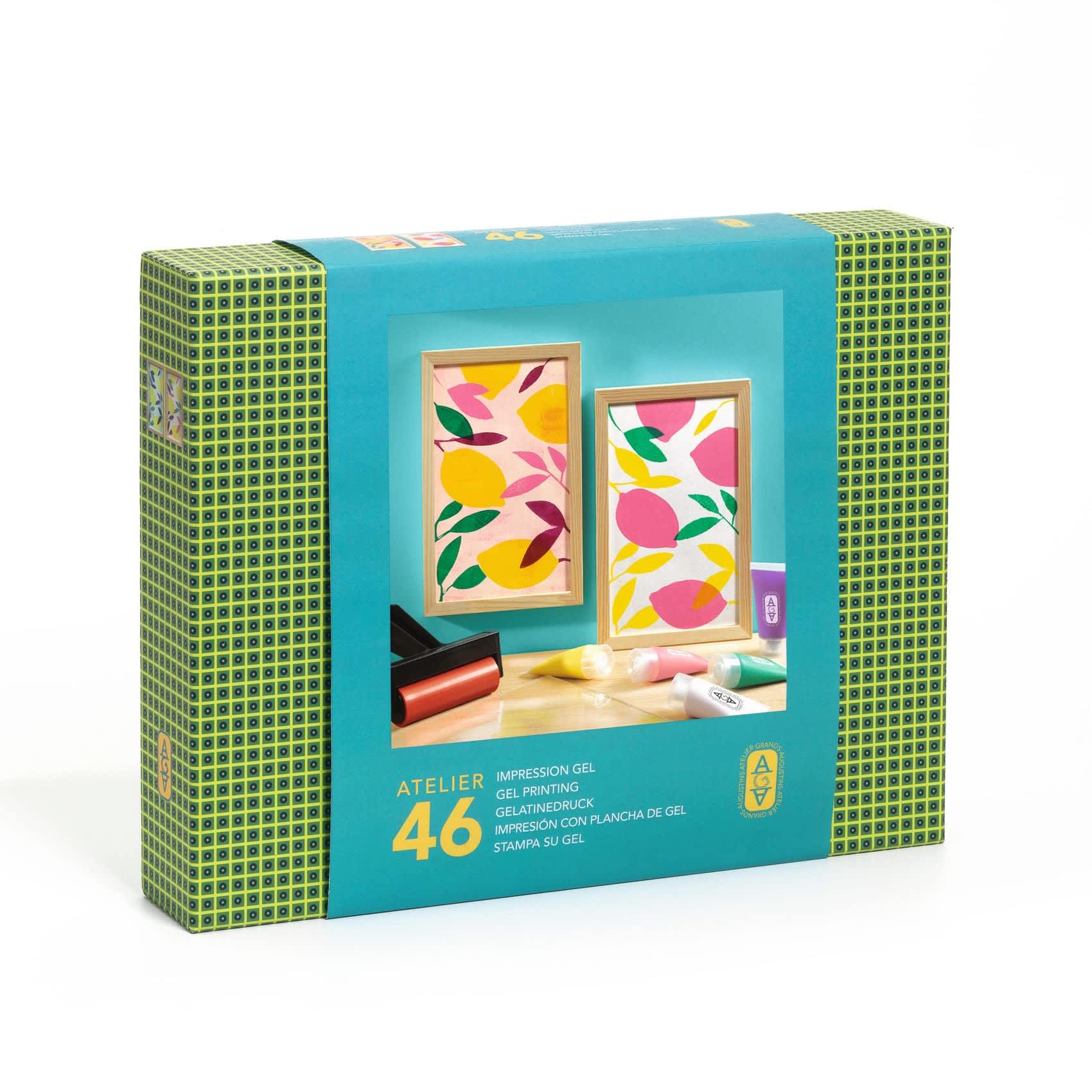 Atelier 46, Impresion con Plancha de Gel