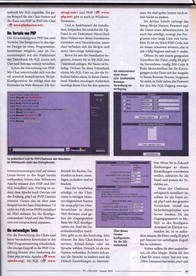 Seconde page de l'article