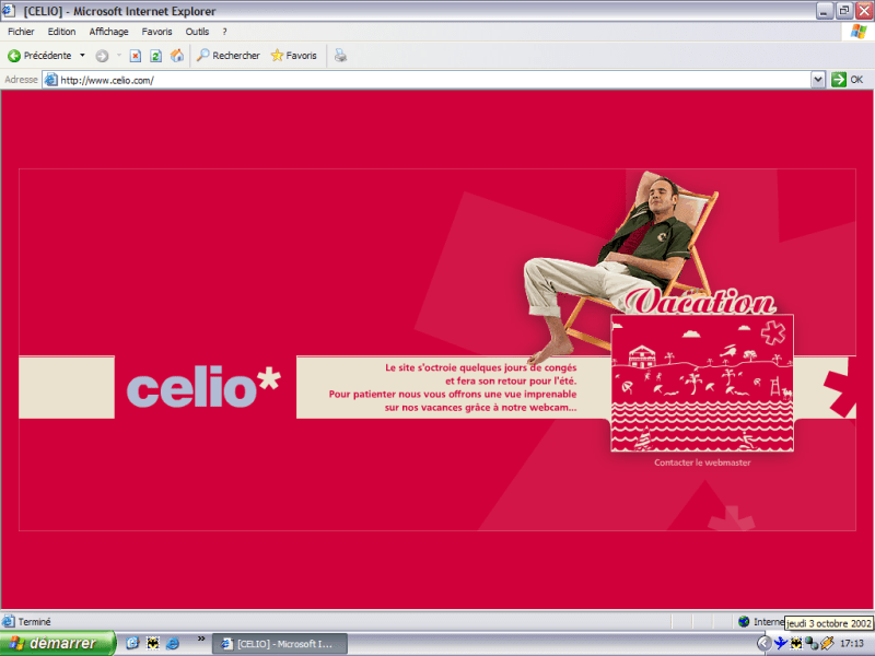 Celio en vacances