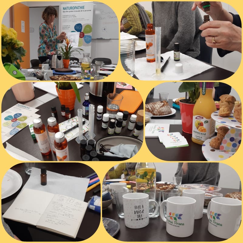 Moodboard de l'atelier aromathérapie du 21 mai 2019, par Precious Prana