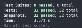 All tests pass with LinkeDOM