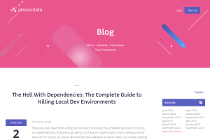 Screenshot of “The Hell With Dependencies: The Complete Guide to Killing Local Dev Environments”