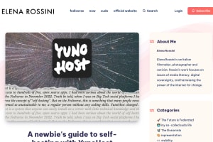 Screenshot of “A newbie's guide to self-hosting with YunoHost”