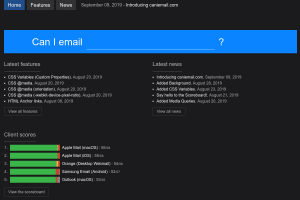 Screenshot of “Can I email ___ ?”