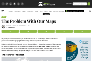 Screenshot of “The Problem With Our Maps”
