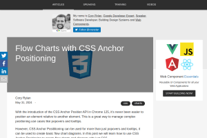 Cory Rylan: Flow Charts with CSS Anchor Positioning - Nicolas Hoizey