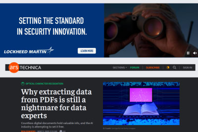 screenshot of Why extracting data from PDFs is still a nightmare for data experts