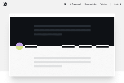 screenshot of Chameleonic Header