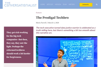 screenshot of The Prodigal Techbro