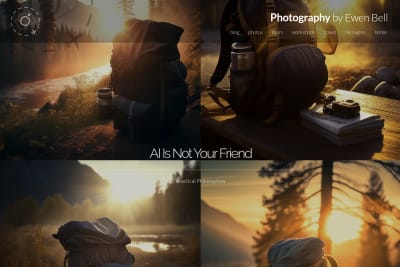 screenshot of AI Is Not Your Friend