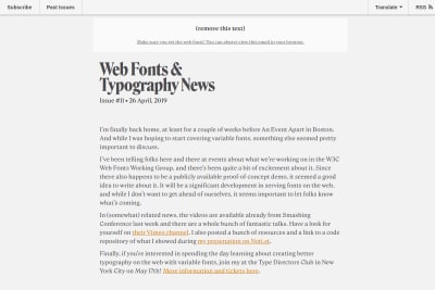 screenshot of Progressive Font Enrichment: reinventing web font performance