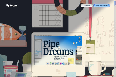 screenshot of Pipe Dreams: The life and times of Yahoo Pipes