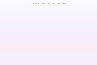 screenshot of A new (or rather, old) approach to typography on the web