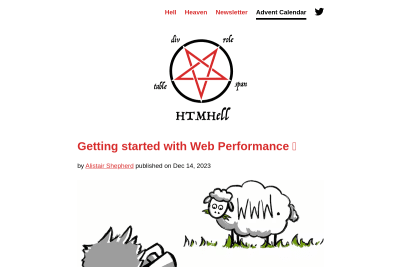 screenshot of Getting started with Web Performance 🚀