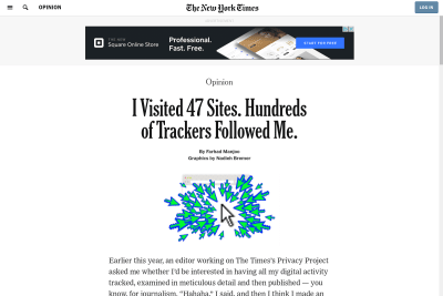 screenshot of I Visited 47 Sites. Hundreds of Trackers Followed Me.