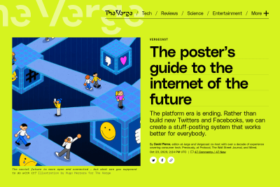 screenshot of POSSE: a better way to post on social networks