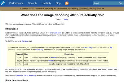 screenshot of What does the image decoding attribute actually do?