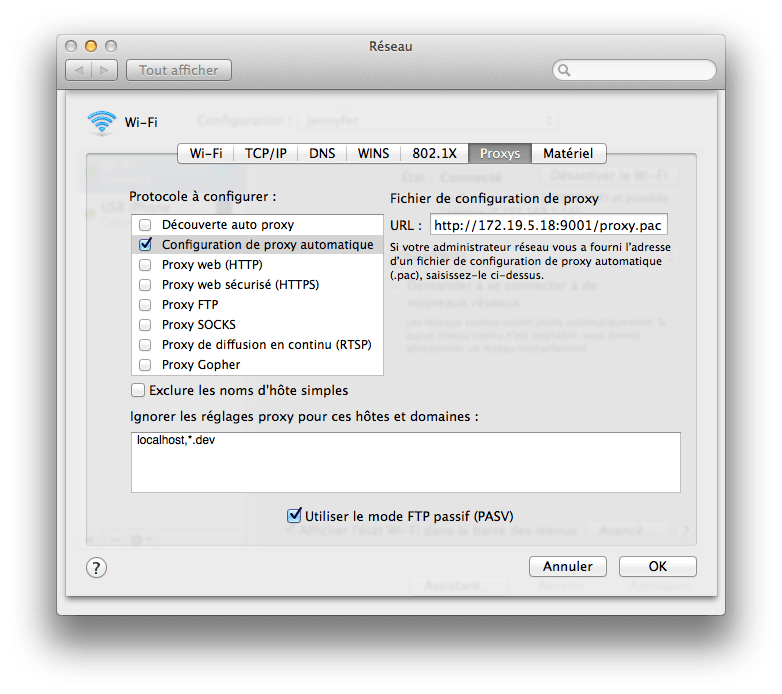 pac file bypass proxy for local addresses