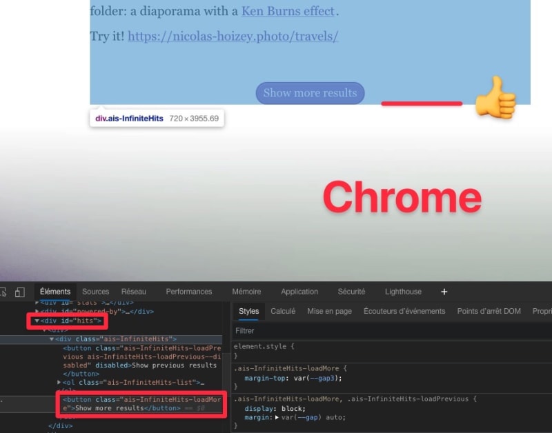 Everything is fine in Chrome