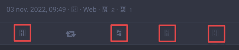 Icons missing in Mastodon UI