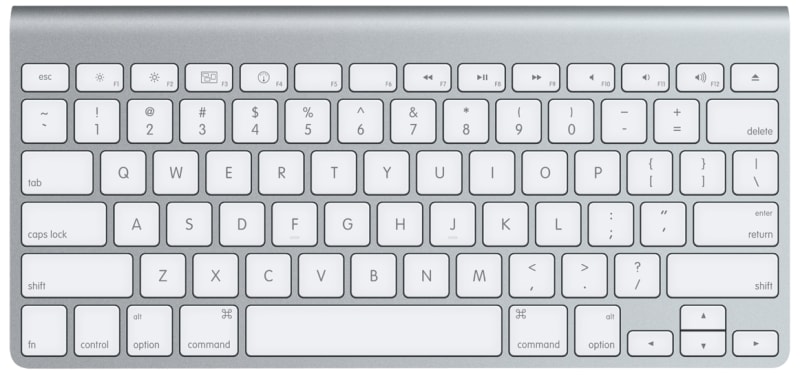 Le nouveau clavier Bluetooth d'Apple