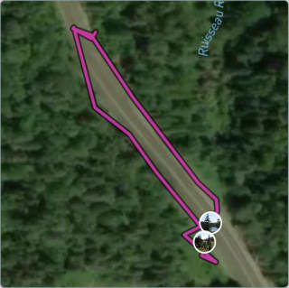 Carte de l'activité Parc national de la Mauricie - Lac Suré