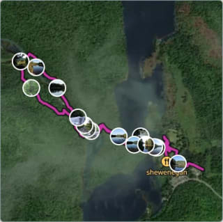 Carte de l'activité Parc national de la Mauricie - Ruisseau du Caribou