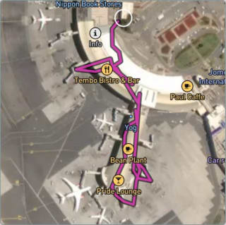 Carte de l'activité Arrivée à l'aéroport de Nairobi