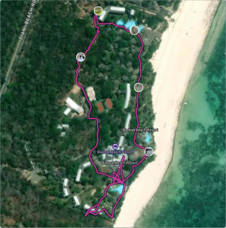 Carte de l'activité Safari piéton dans le Baobab beach resort