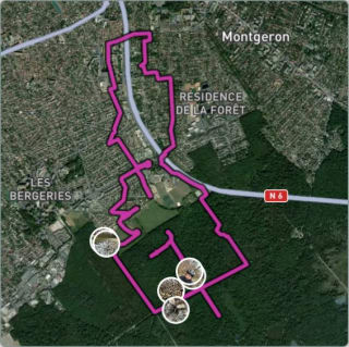 Carte de l'activité Tuilage de squadratinhos en forêt de Sénart… 🐗