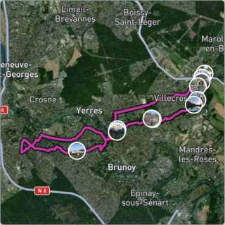 Carte de l'activité Mi-route, mi-VTT… c’est le Gravel
