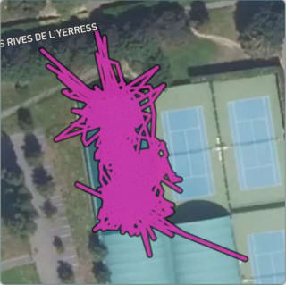 Carte de l'activité Match amical en un seul (gros) set