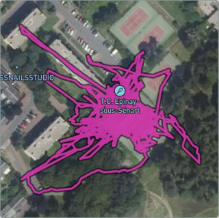 Carte de l'activité Tournoi d'Épinay en double - Tour 1 - Victoire