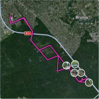 Carte de l'activité Un sandwich et en selle !