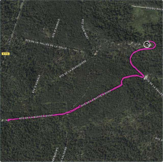 Carte de l'activité Astro photographie dans le froid à la Tour Denecourt