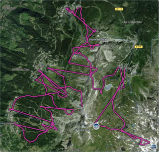 Carte de l'activité De la poudreuse partout ! 😍