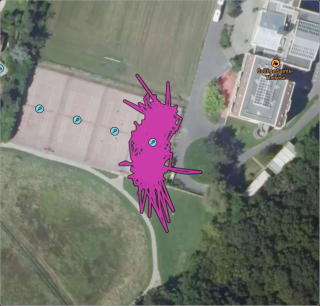 Carte de l'activité Beau temps, température agréable, adversaire sympa, que demander de plus ?