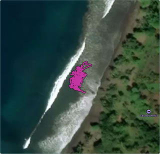 Carte de l'activité « Costa Rica - Dernière baignade dans le Pacifique »