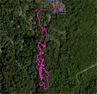 Carte de l'activité « Costa Rica - En quête du Quetzal secret »