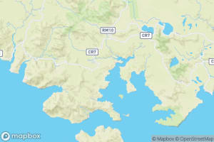 Map showing location of “A stream in Prony”