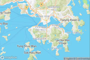 Map showing location of “Chung Wui Mansion” in Wan Chai, Hong Kong