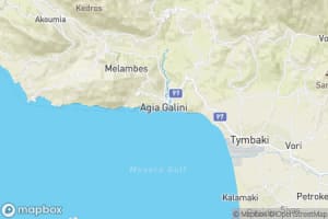 Map showing location of “Fishing nets in Crete” in Agía Galíni, Grèce