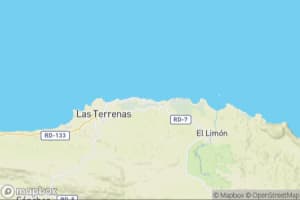 Map showing location of “Gray kingbird” in Las Terrenas, République dominicaine