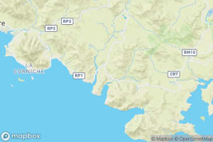 Map showing location of “Laterite landscape”