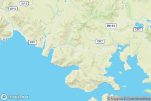 Map showing location of “Sunset over New Caledonia Grand Sud”