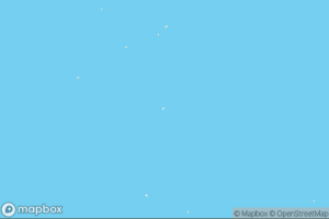 Map showing location of “Tiny islet Îlot Leroue in New Caledonia lagoon”