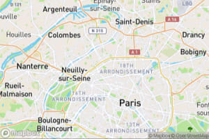 Map showing location of “Unic in Batignolles”