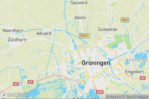 Map showing location of “Colourful Netherlands” in Groningen, The Netherlands