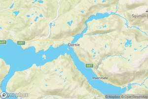 Map showing location of “Eilan Donan and Loch Alsh” in Dornie, Scotland