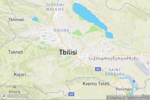 Map showing location of “Holy Trinity Cathedral of Tbilisi” in Tbilisi, Georgia